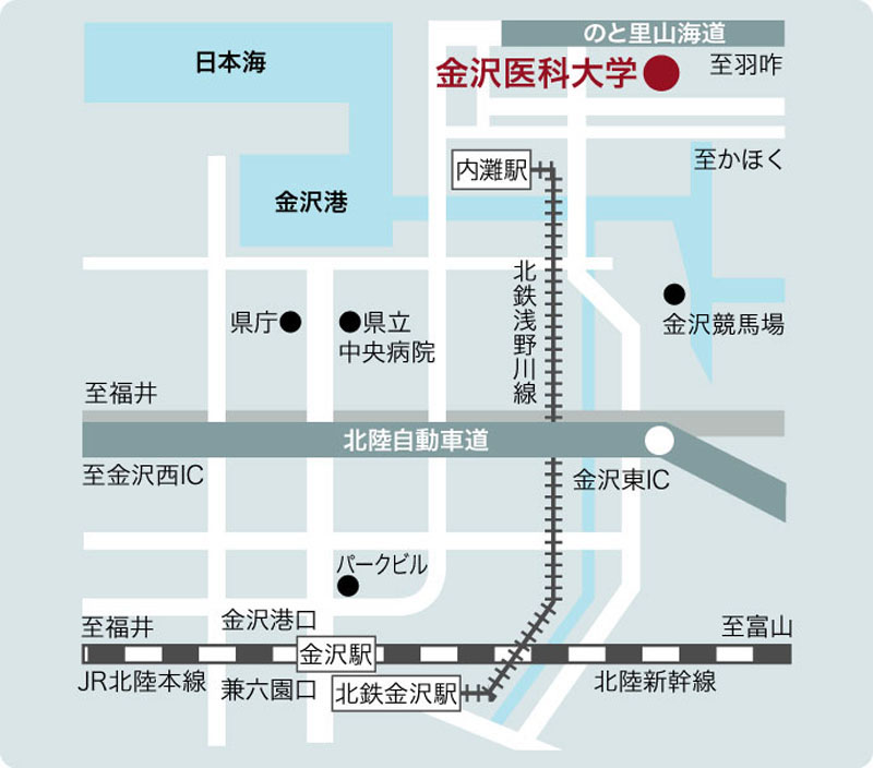 金沢医科大学 MAP