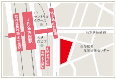 名古屋会場 地図