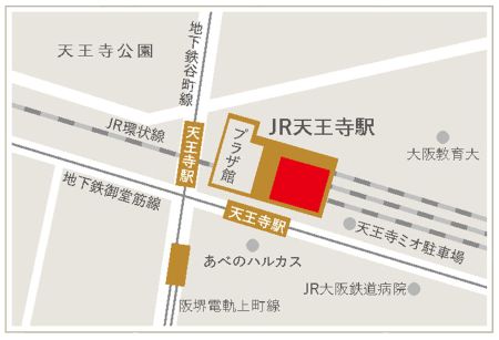 大阪会場 地図