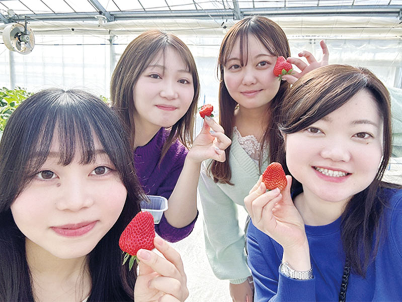 合格後には、学びがいのある日々、友達との楽しい日々が待っています。