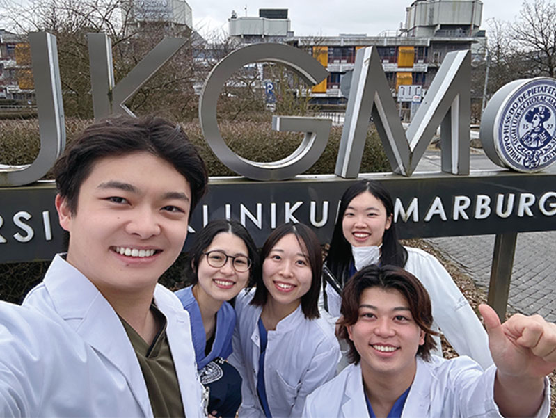 「海外選択実習」制度でドイツのマーブルク大学病院へ