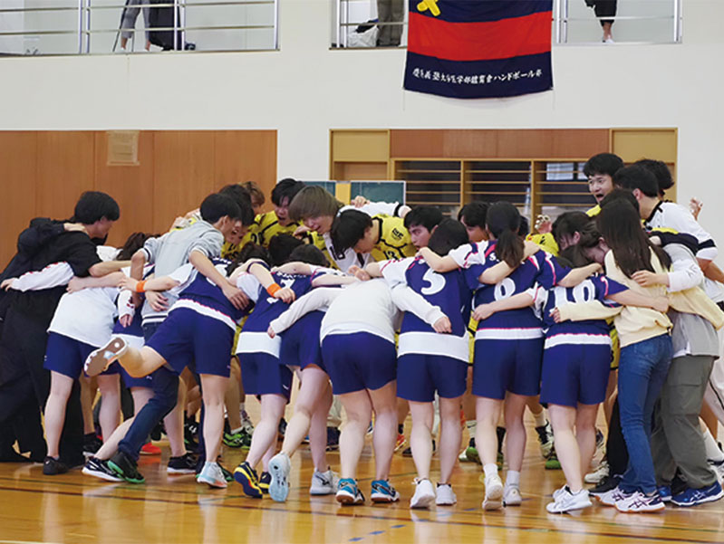 恵まれた環境の中で、仲間と共に学び、医療の最前線で活躍できるための土壌づくりができます。
