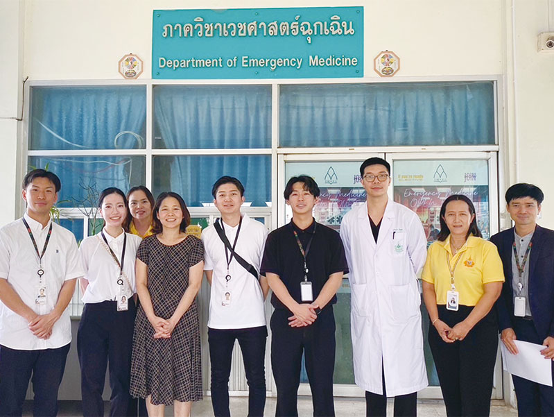タイのコンケン大学で1か月実習