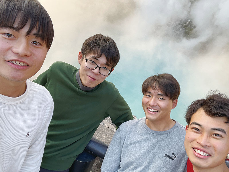 一番印象に残っているのは3年生の研究室配属