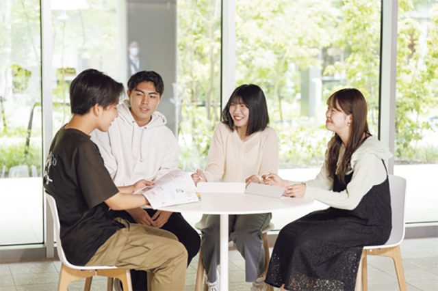 エントランスの風景