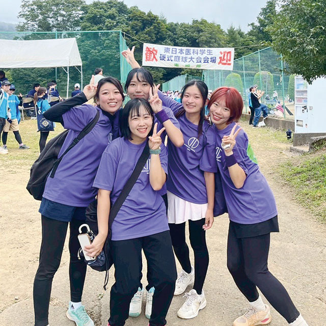 東医体・夏合宿では山中湖で1週間以上テニスに打ち込みました